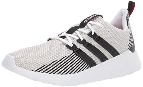 adidas mens Questar Flow road running shoes, White/Black/Raw White, 10 US