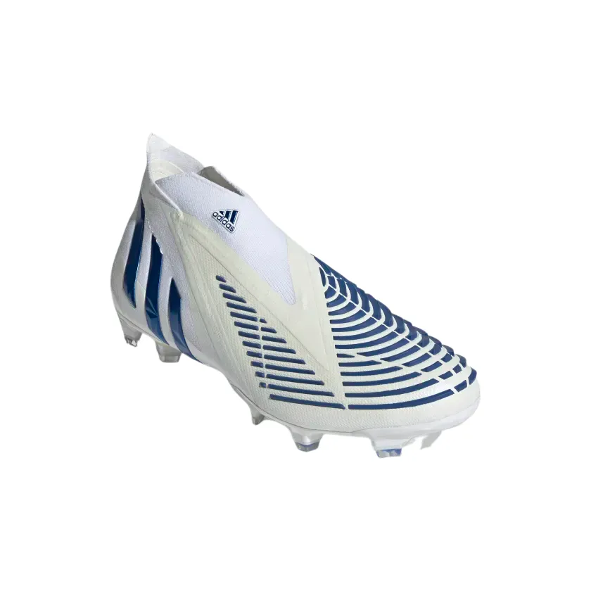 Adidas Predator Edge  FG -Cloud White/Hi-Res Blue