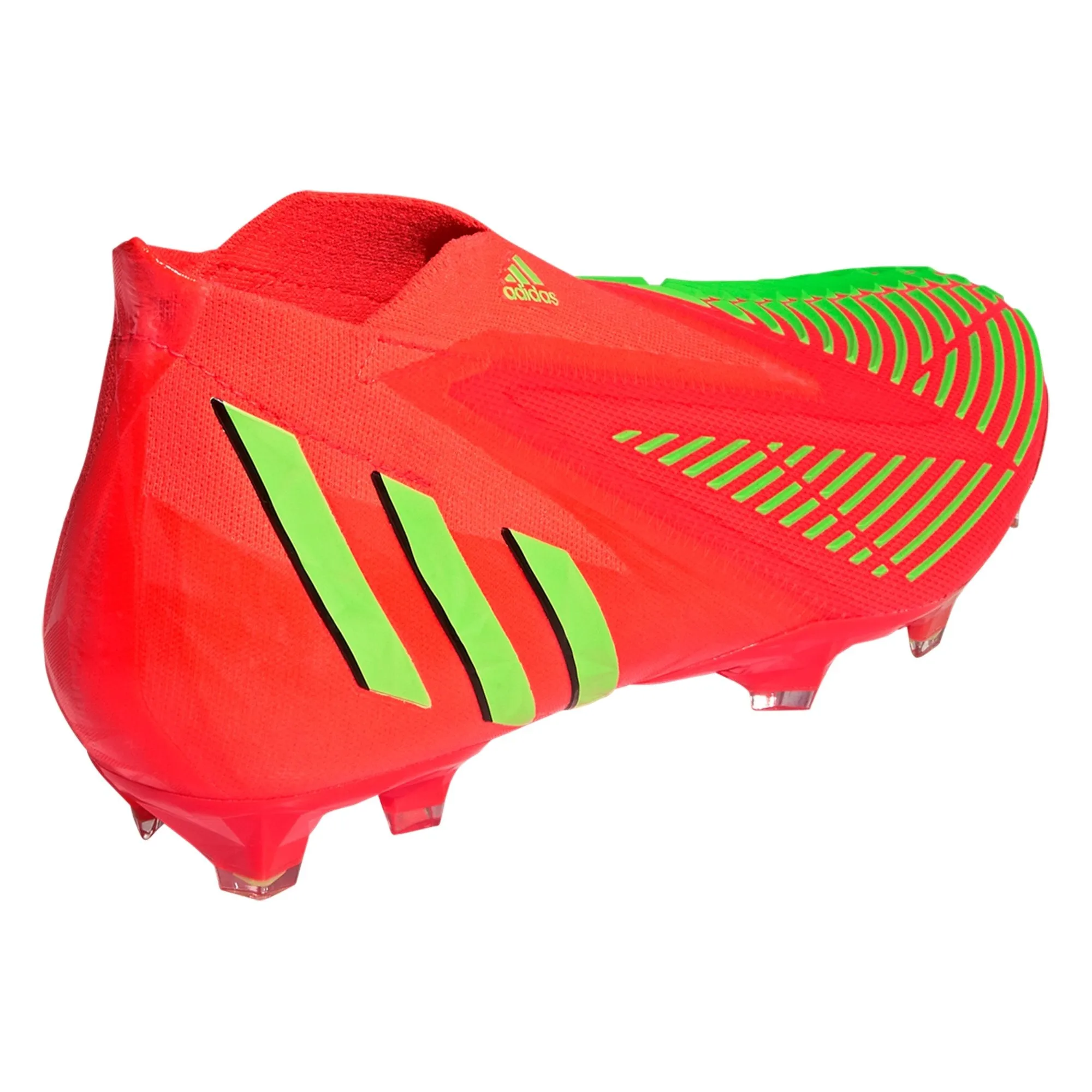 adidas Predator Edge   FG Firm Ground Soccer Cleat - Solar Red/Solar Green/Core Black