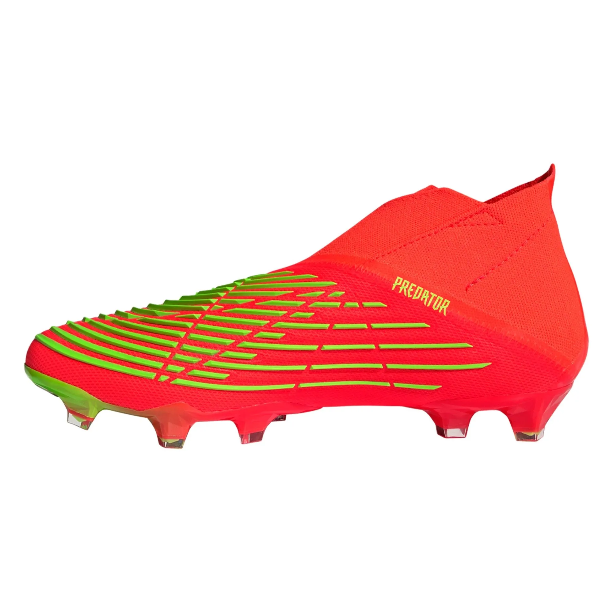 adidas Predator Edge   FG Firm Ground Soccer Cleat - Solar Red/Solar Green/Core Black