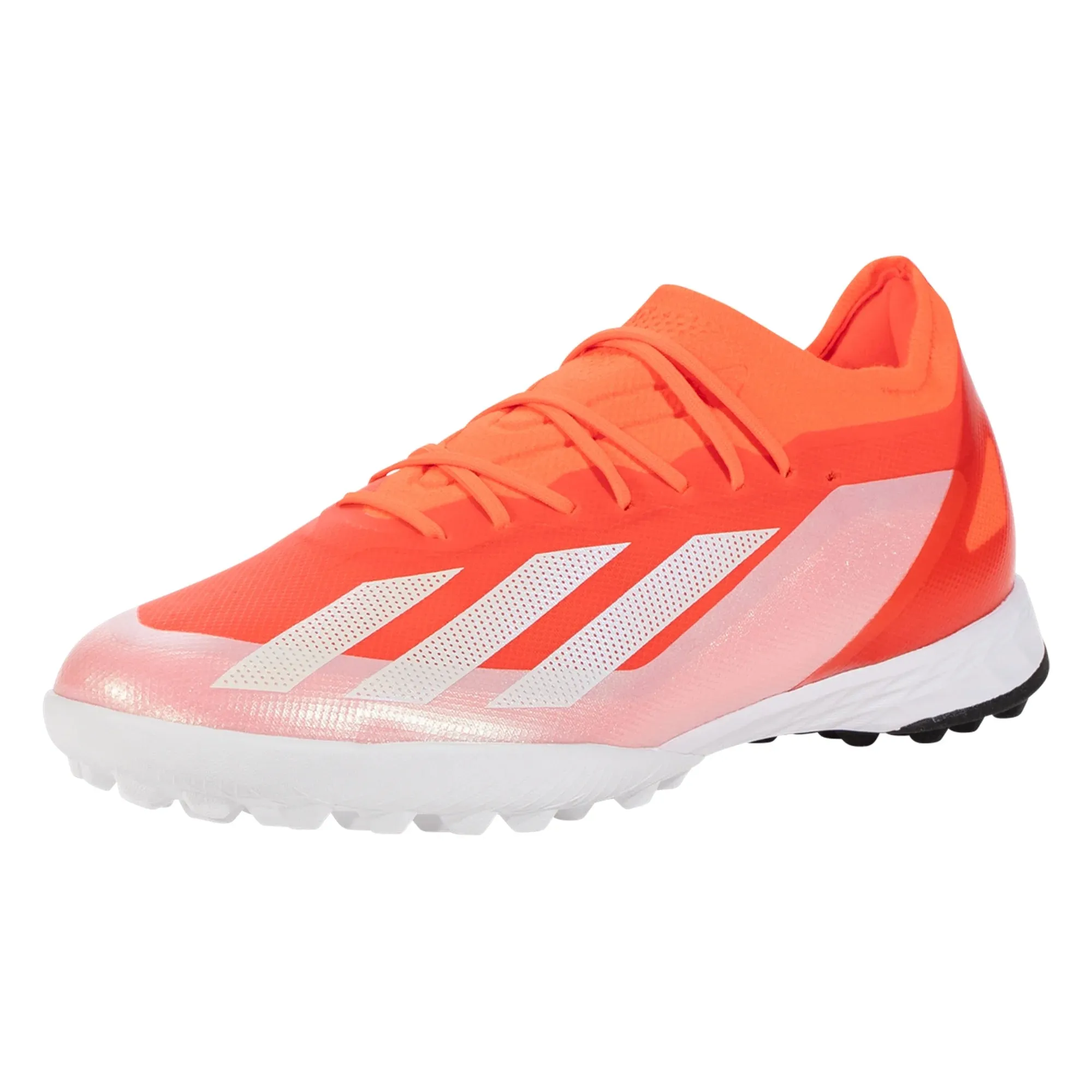 adidas X CrazyFast Elite TF Turf Soccer Cleat - Solar Red/White/Solar Yellow