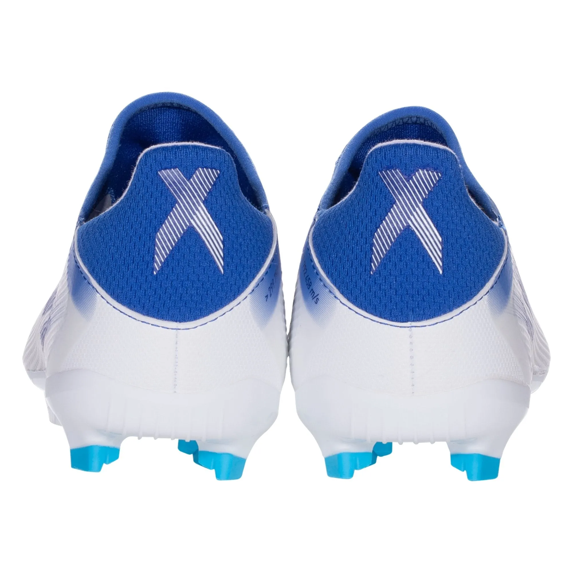 adidas X Speedflow.3 FG Junior Firm Ground Soccer Cleats - Footwear White/Legacy Indigo/Sky Rush