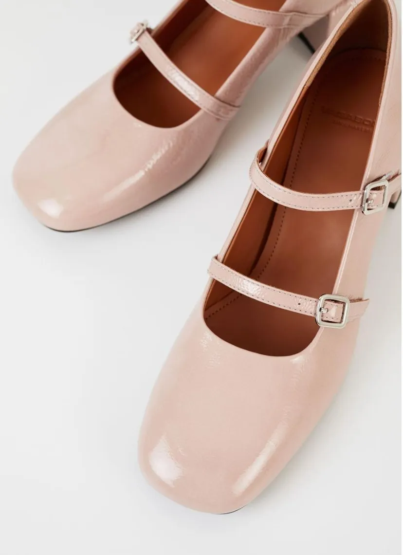 Adison Mary Jane pumps Dusty Pink - Vagabon