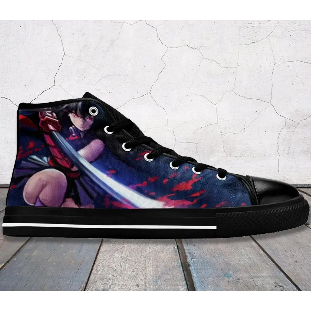 Akame Ga Kill Shoes High Top Sneakers for Kids and Adults