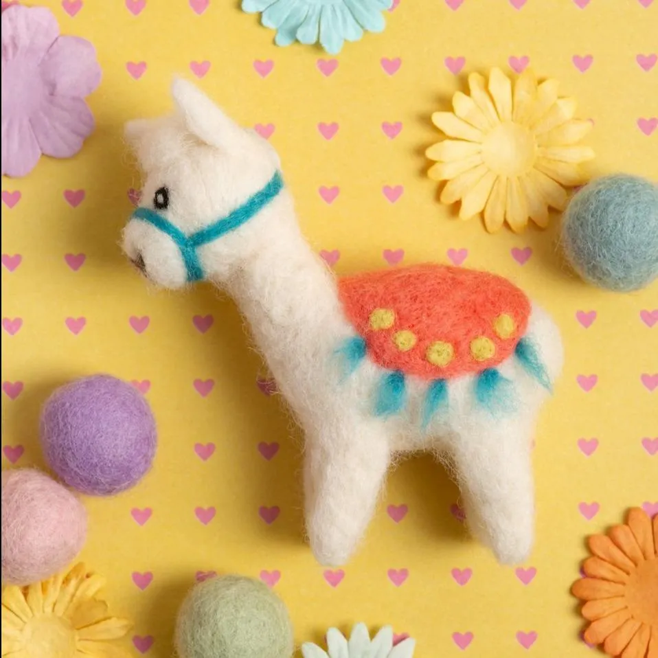 Alpaca Needle Felting Kit