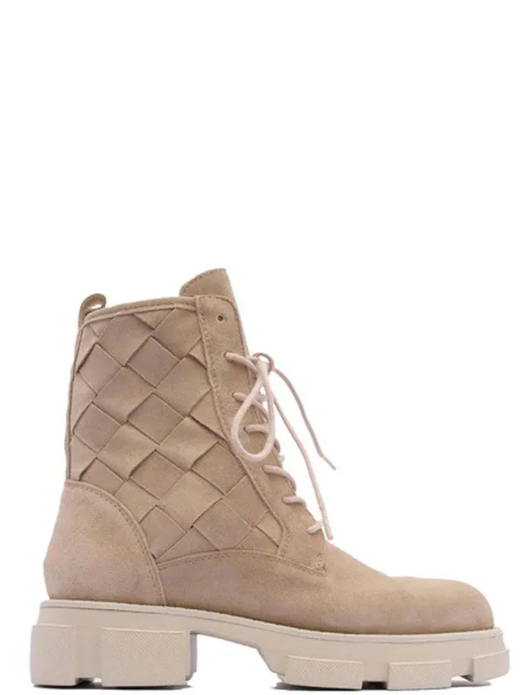 Alpe Alma Biker Boots Sand