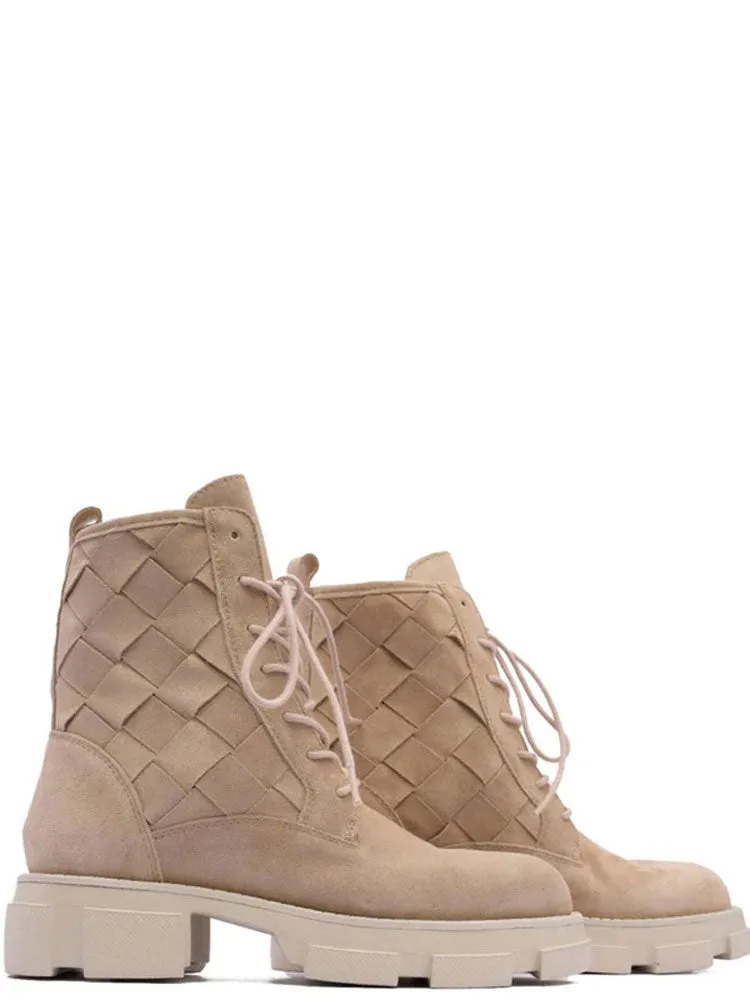 Alpe Alma Biker Boots Sand