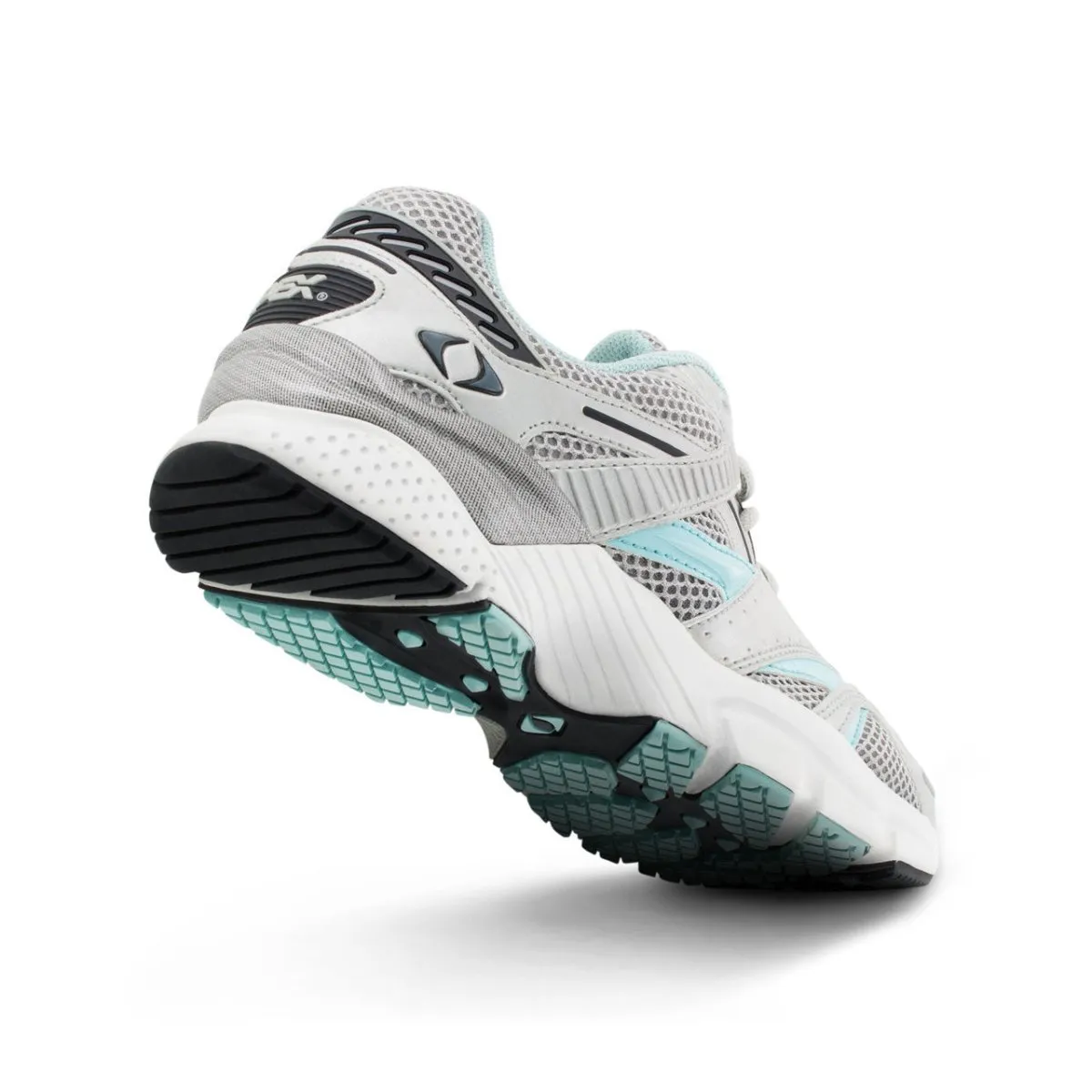 Apex X527w Boss Runner Women's Active Shoe X Last In Silver/sea Blue