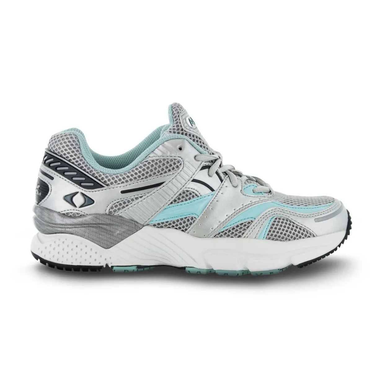 Apex X527w Boss Runner Women's Active Shoe X Last In Silver/sea Blue