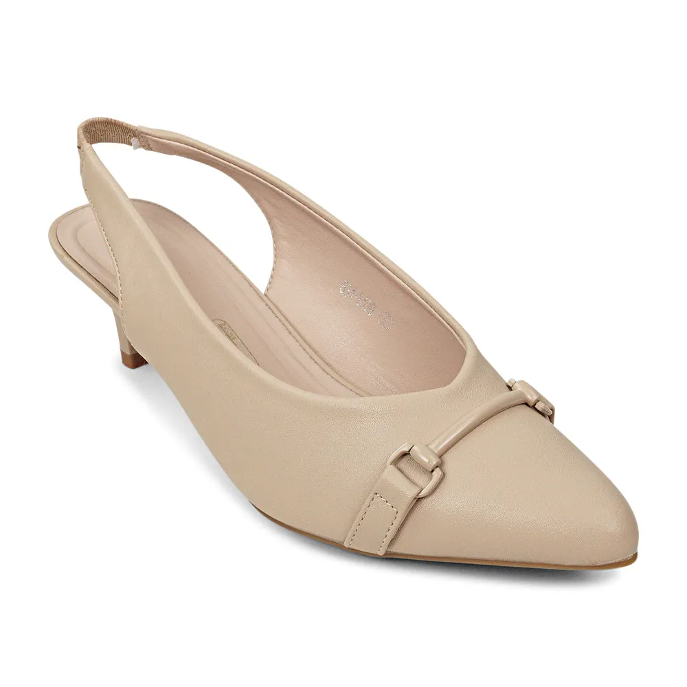 Bata PRIMA Slingback Pointy Kitten-Heel for Women