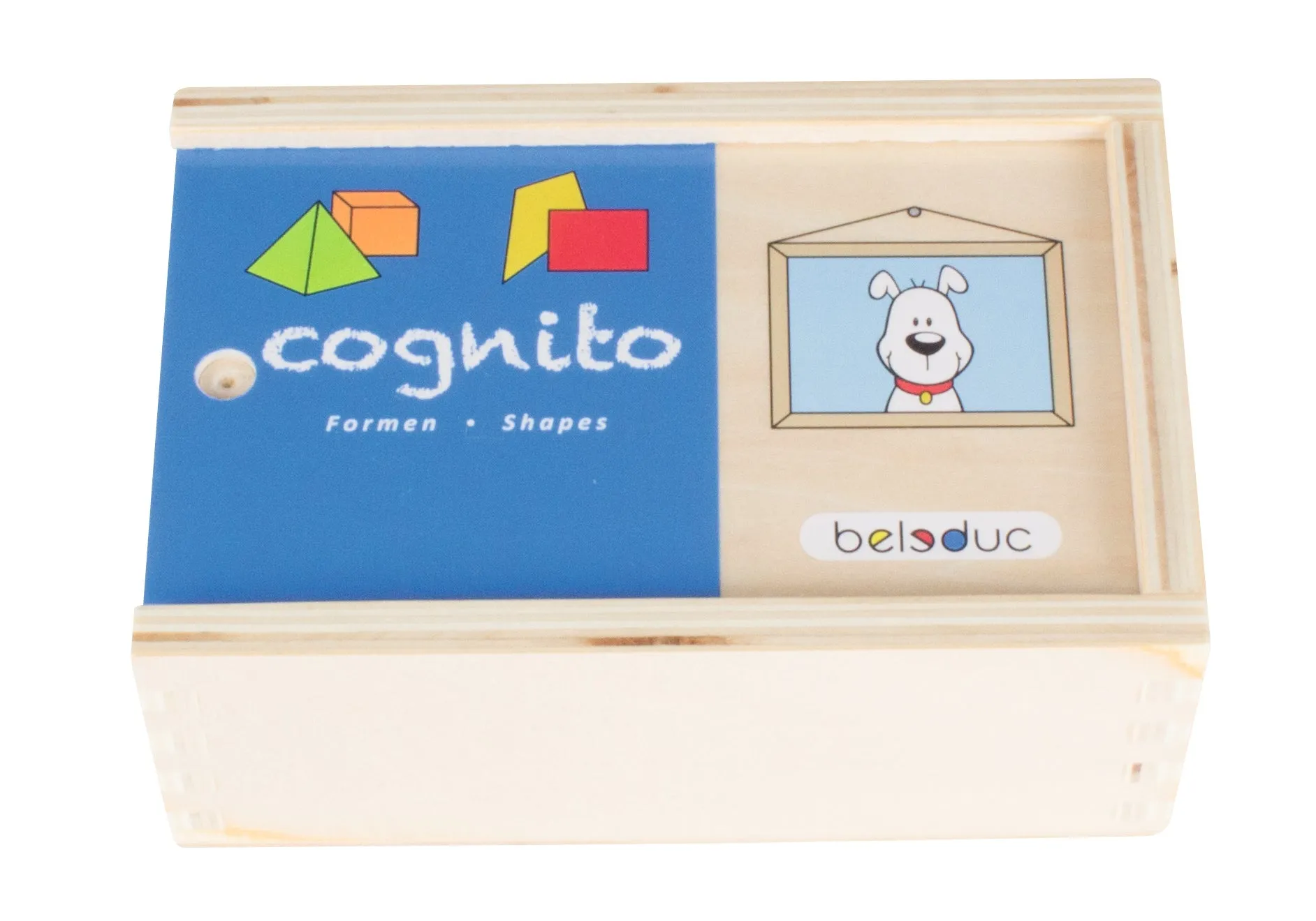 Beleduc Cognito Wooden Educational Shapes Puzzle