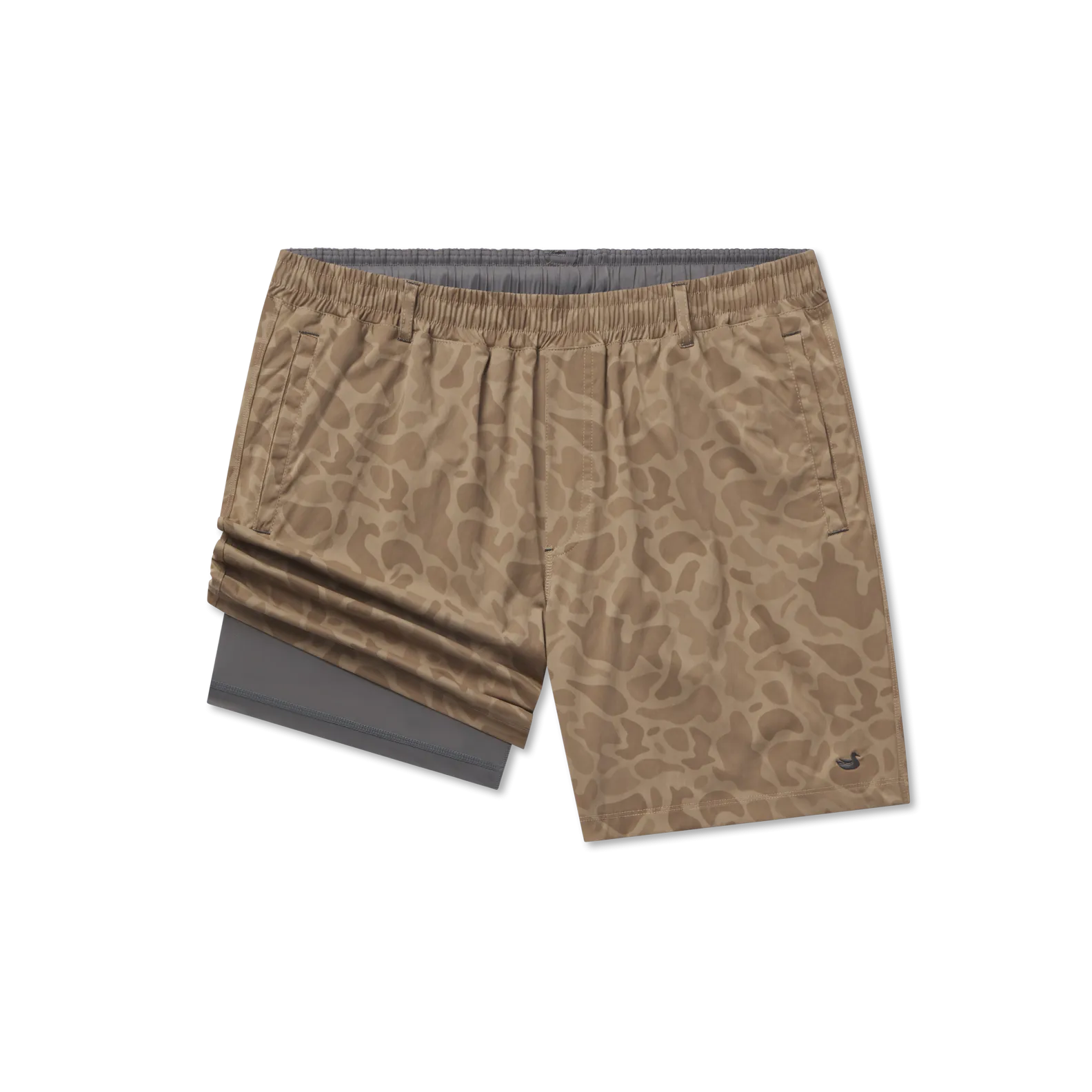 Billfish Lined Performance Short - Camo