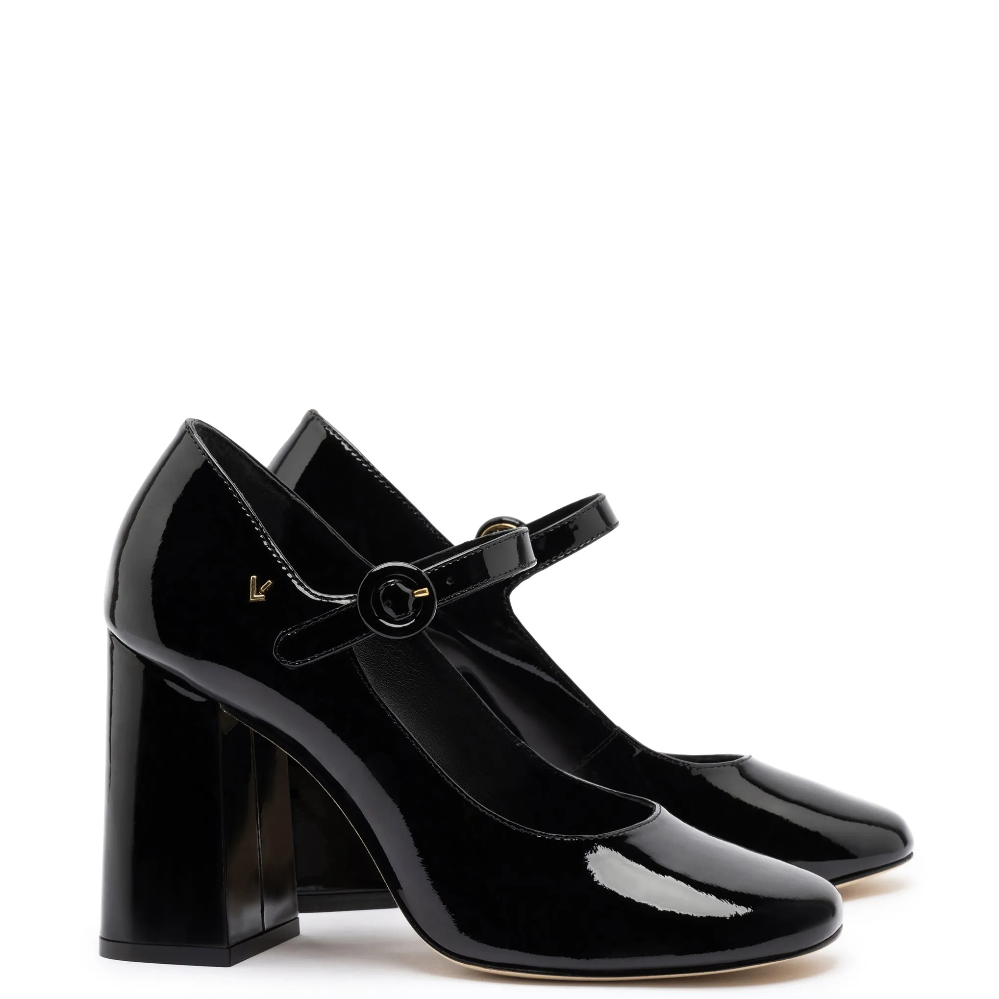 Blair Hi Pump In Black Patent Leather