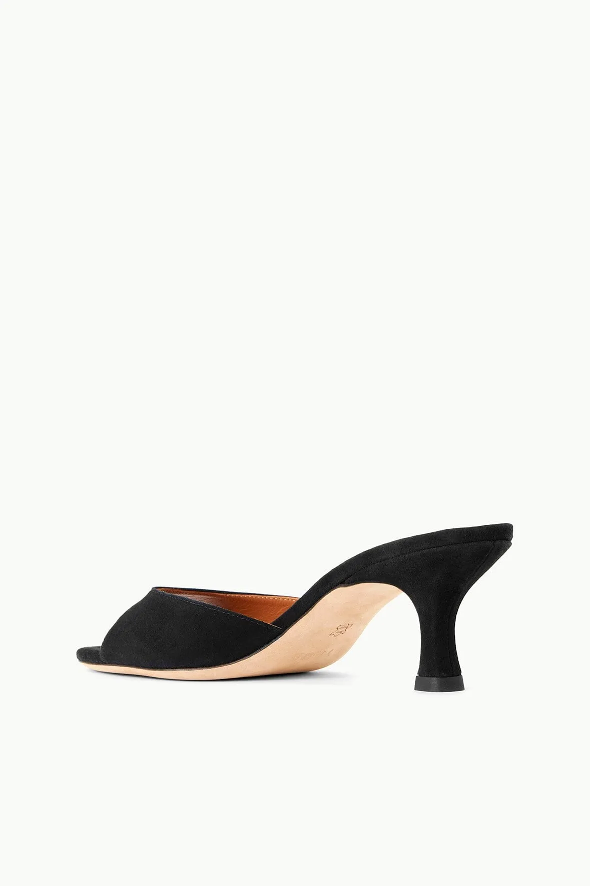 BRIGITTE MULE | BLACK SUEDE