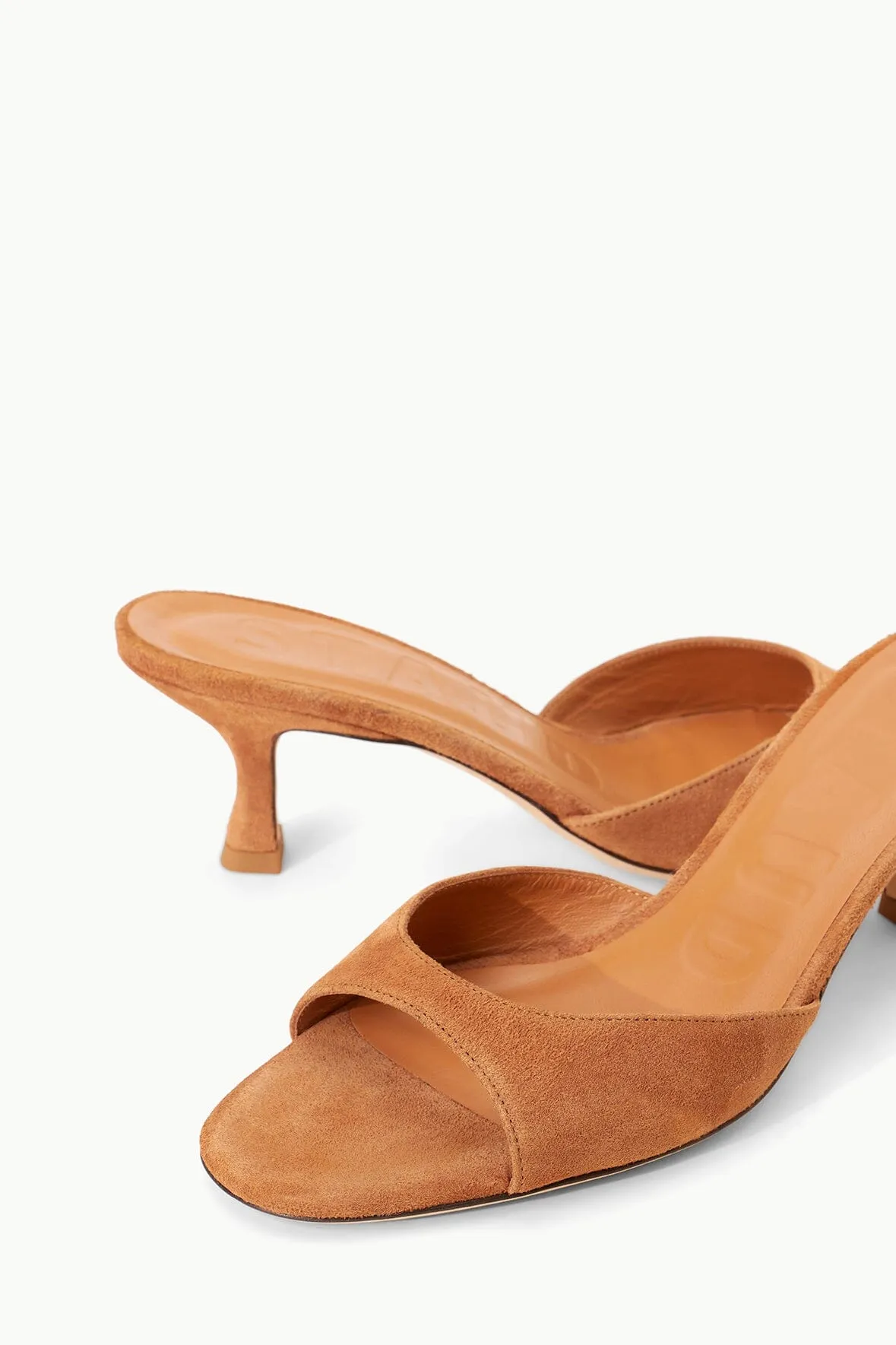 BRIGITTE MULE | TAN SUEDE