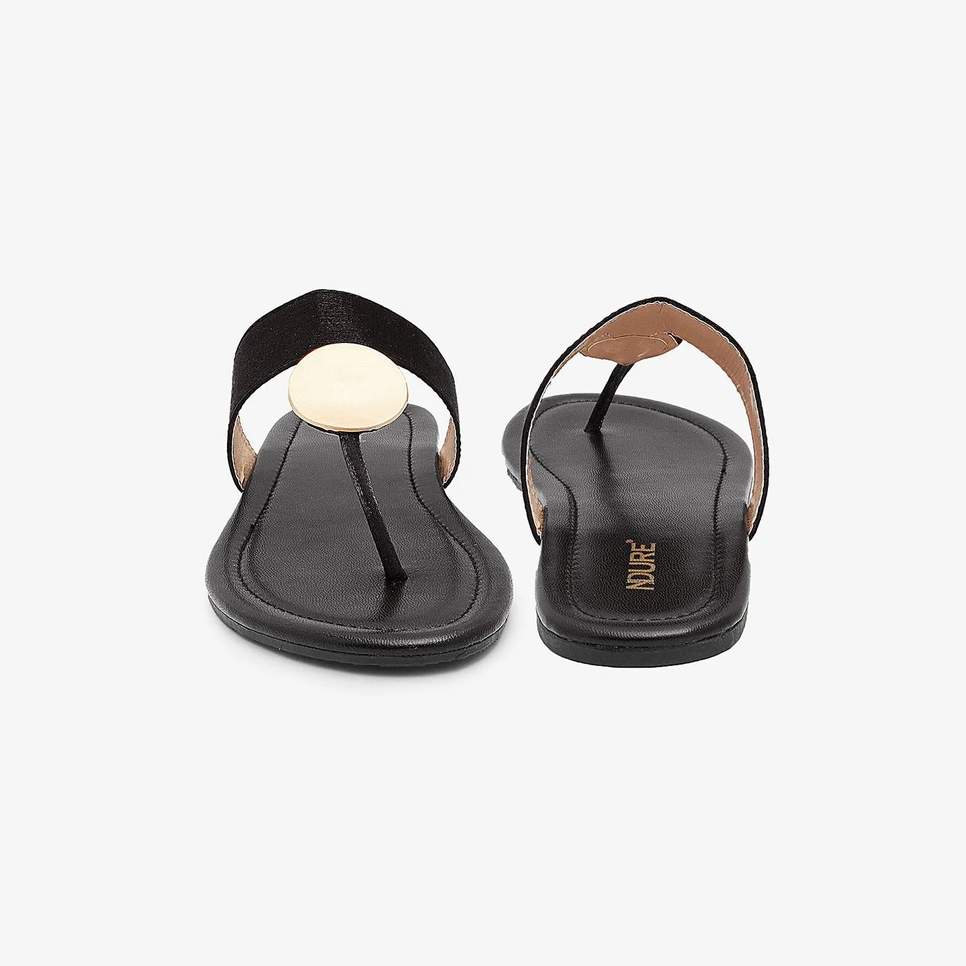 Buckled Flat Chappals for Women