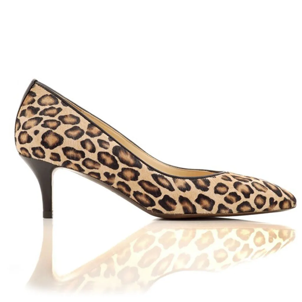 Callie Leopard Hair Calf