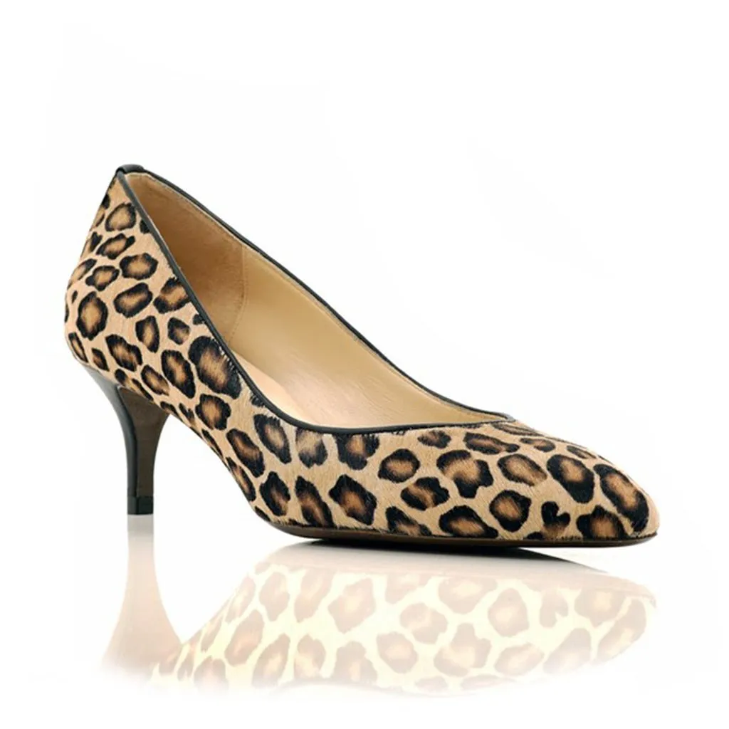 Callie Leopard Hair Calf