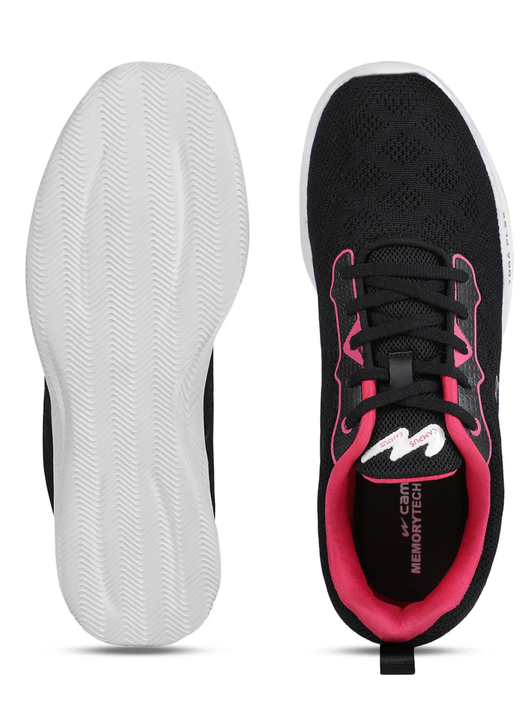 CAMP-EVA Black Women's Running Shoes