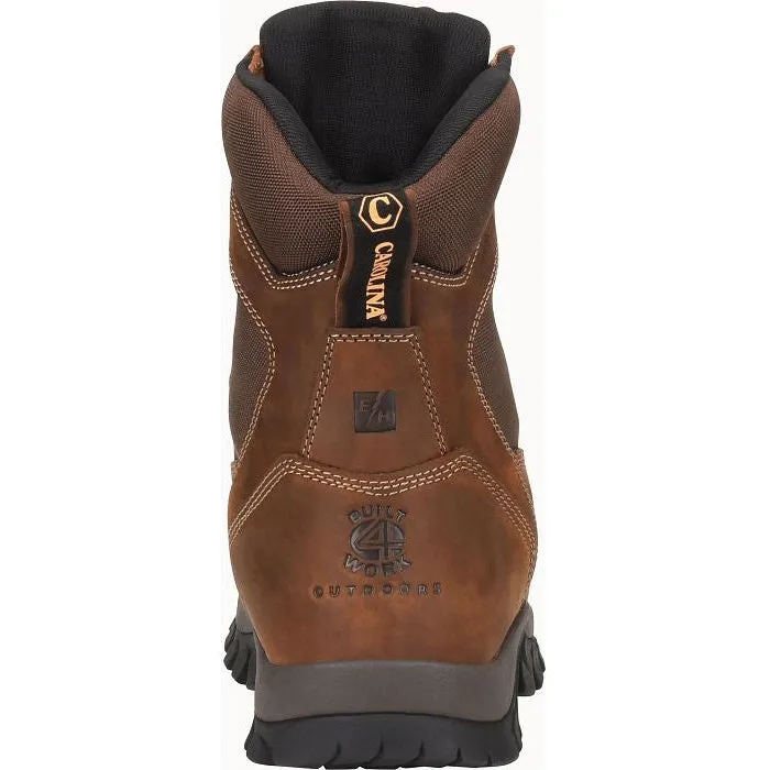 Carolina Men's Forrest 8" Soft Toe WP Insulated Work Boot -Brown- CA4015