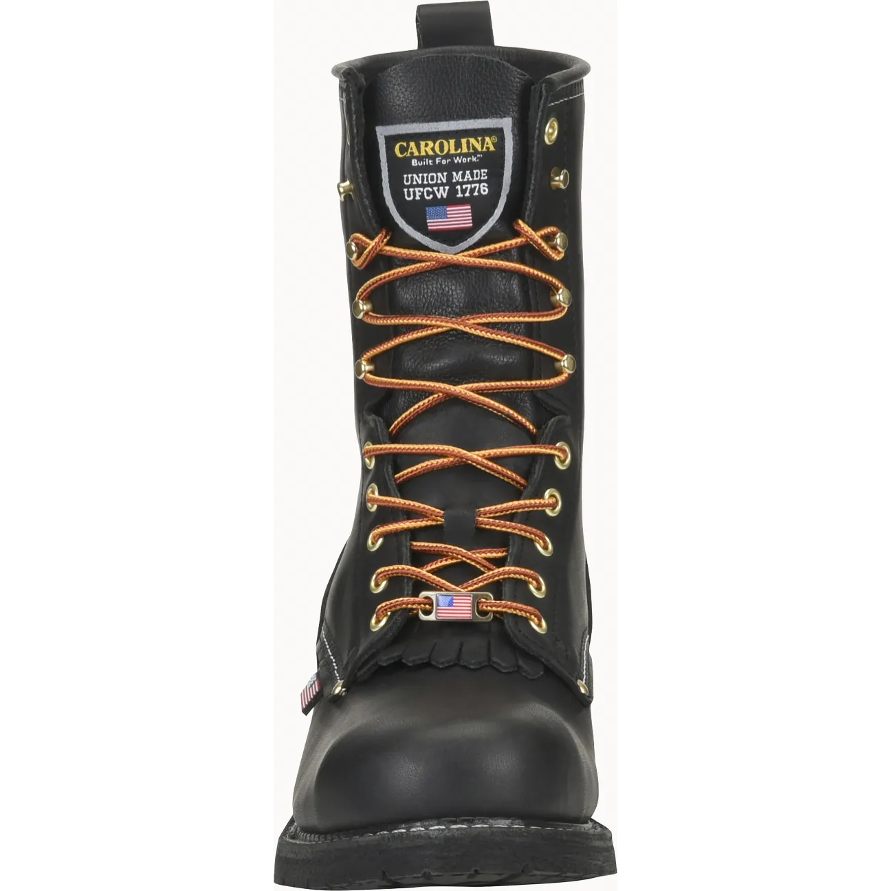 Carolina Men's Maple 9" Domestic ST Logger Slip Resist Work Boot -Black- 1922