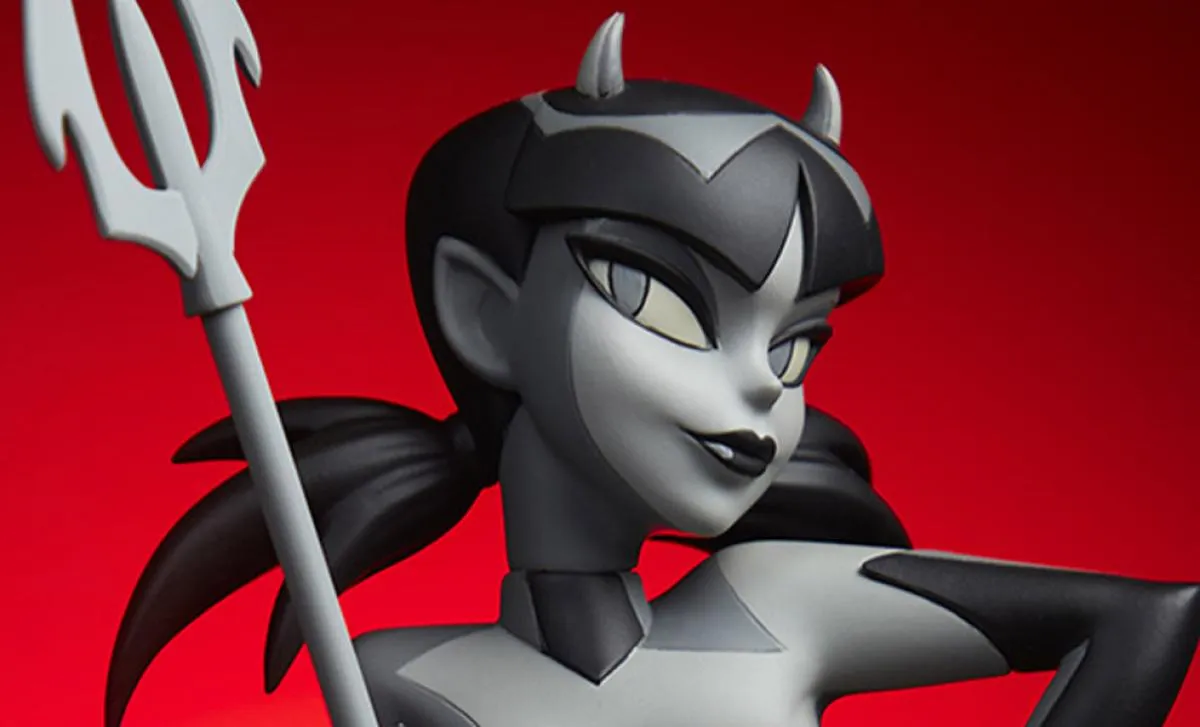 CartoonRetro: Devil Girl (Black and White Variant) by Shane Glines (Pre-Order)