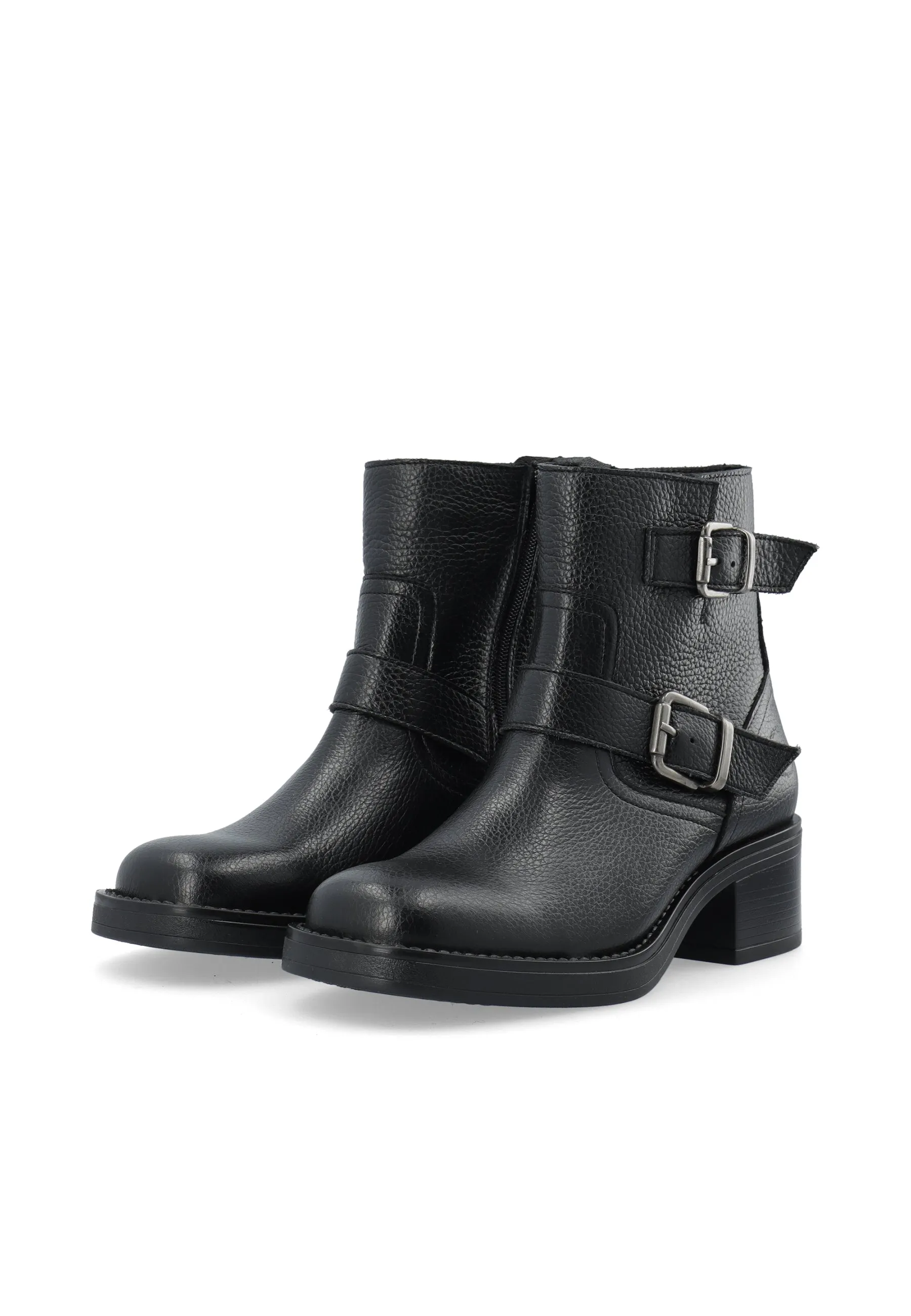 CASRIKKE Biker Boot W. Inside Zip Leather