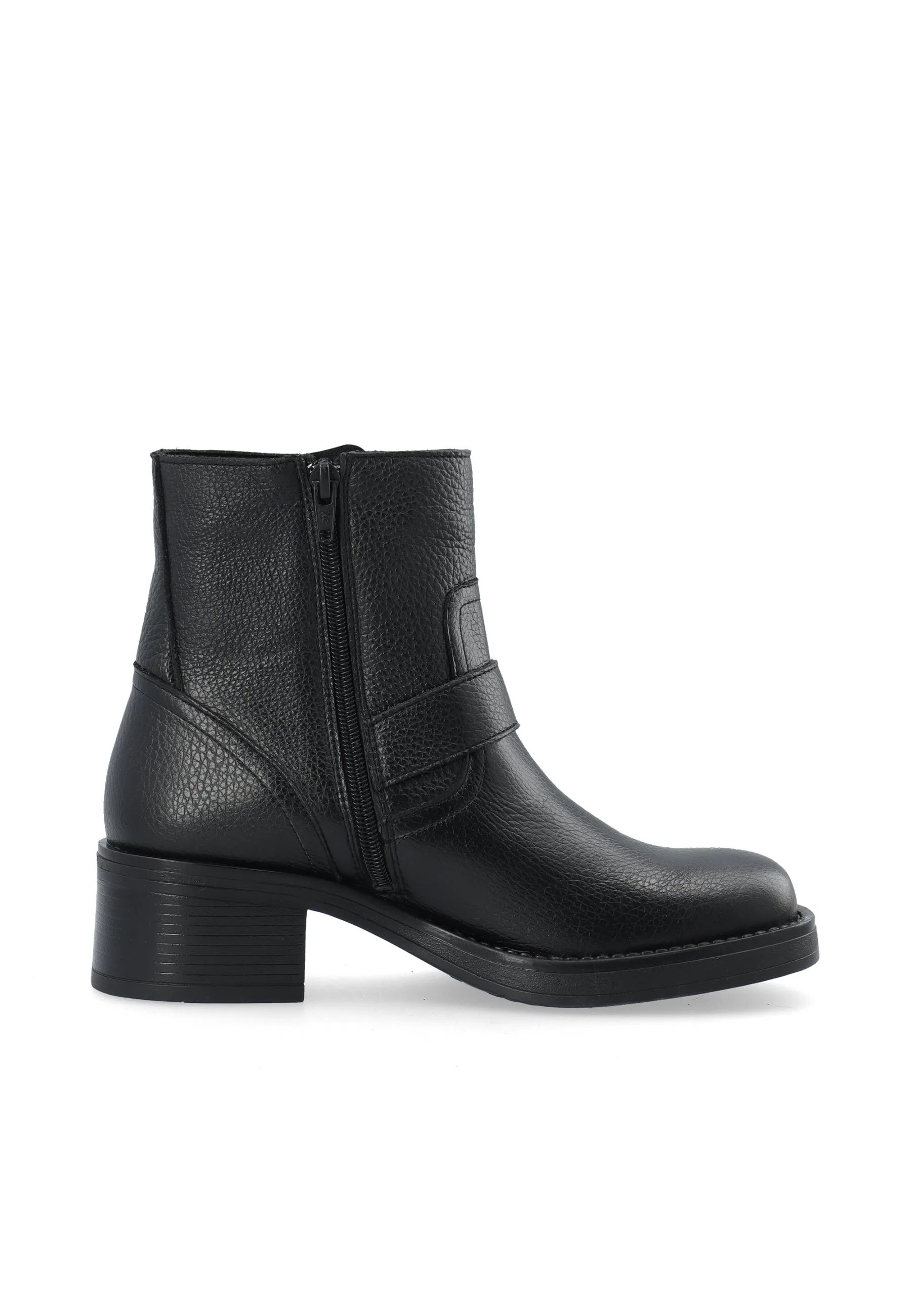 CASRIKKE Biker Boot W. Inside Zip Leather