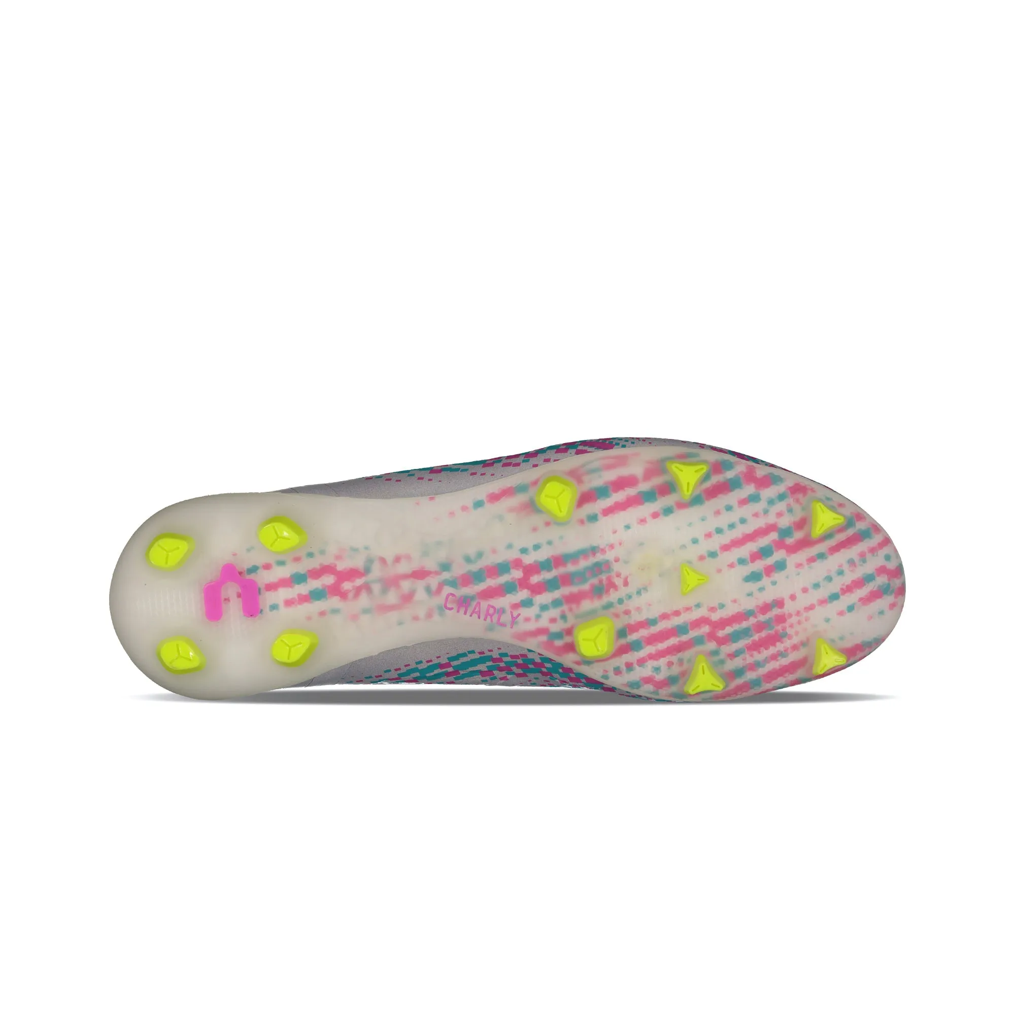 Charly Spektre 3.0 Plus FG Soccer Cleats - White/Pink