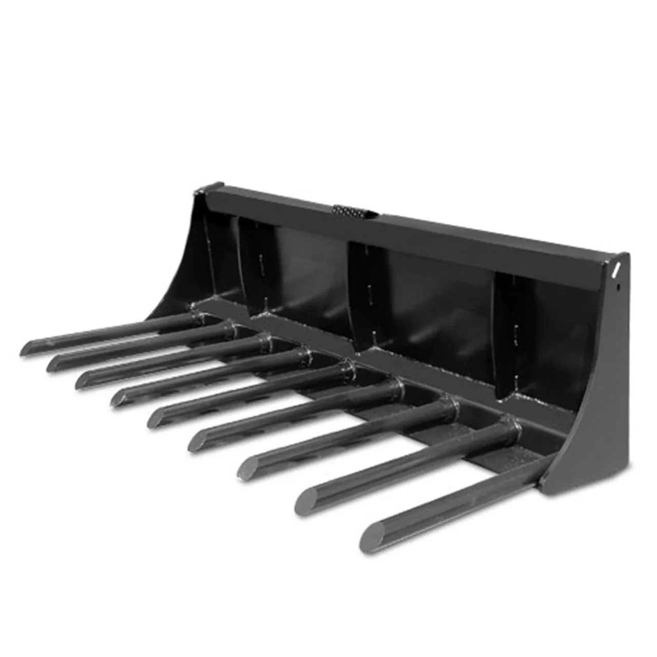 CID X-Treme Manure Fork With Steel Tines | 72" to 84" Width | 55  HP | For Skid Steer