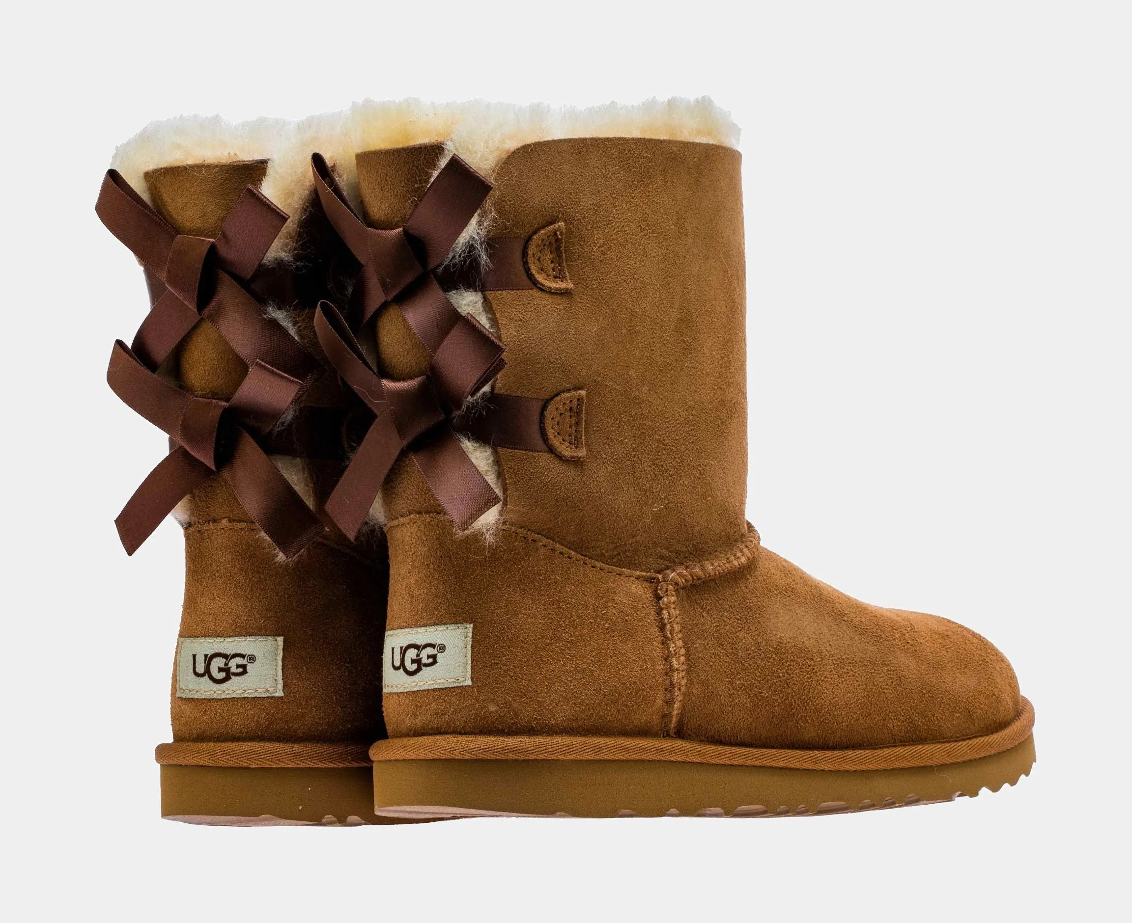 Classic Bailey Bow 2 Grade School Boot (Chestnut Brown)