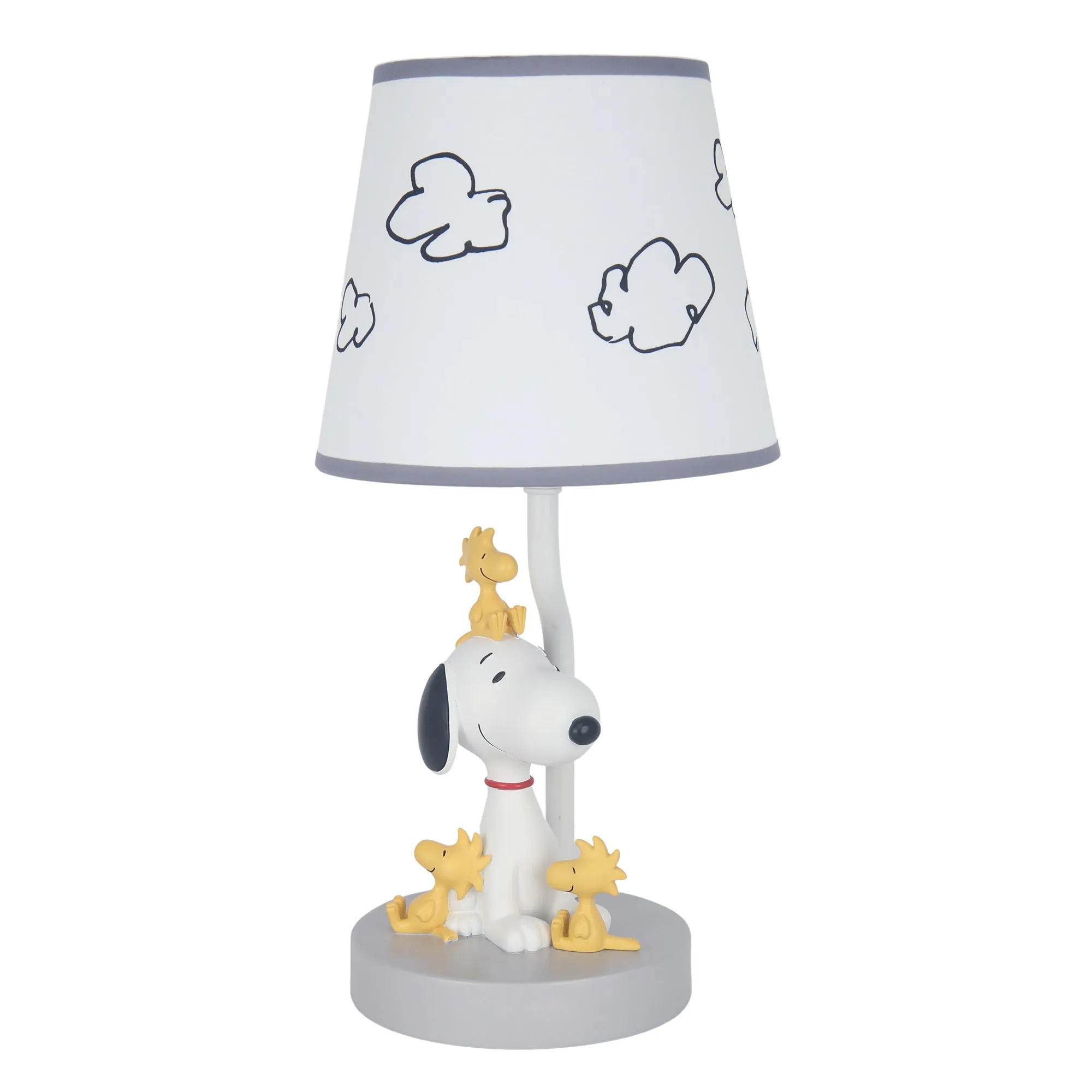 Classic Snoopy & Friends Lamp with Shade & Bulb