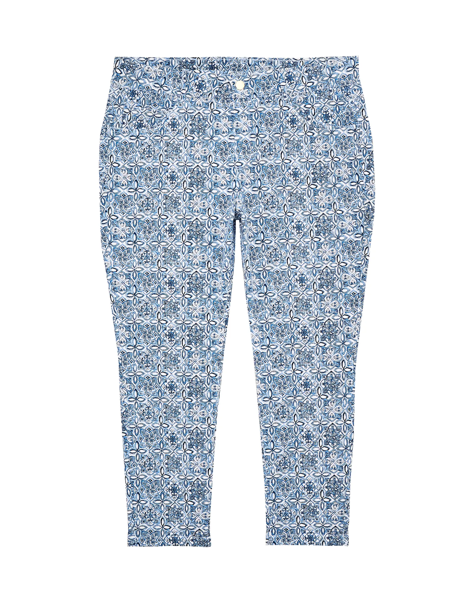 Colwood Printed Ankle Pant | Medium Wash