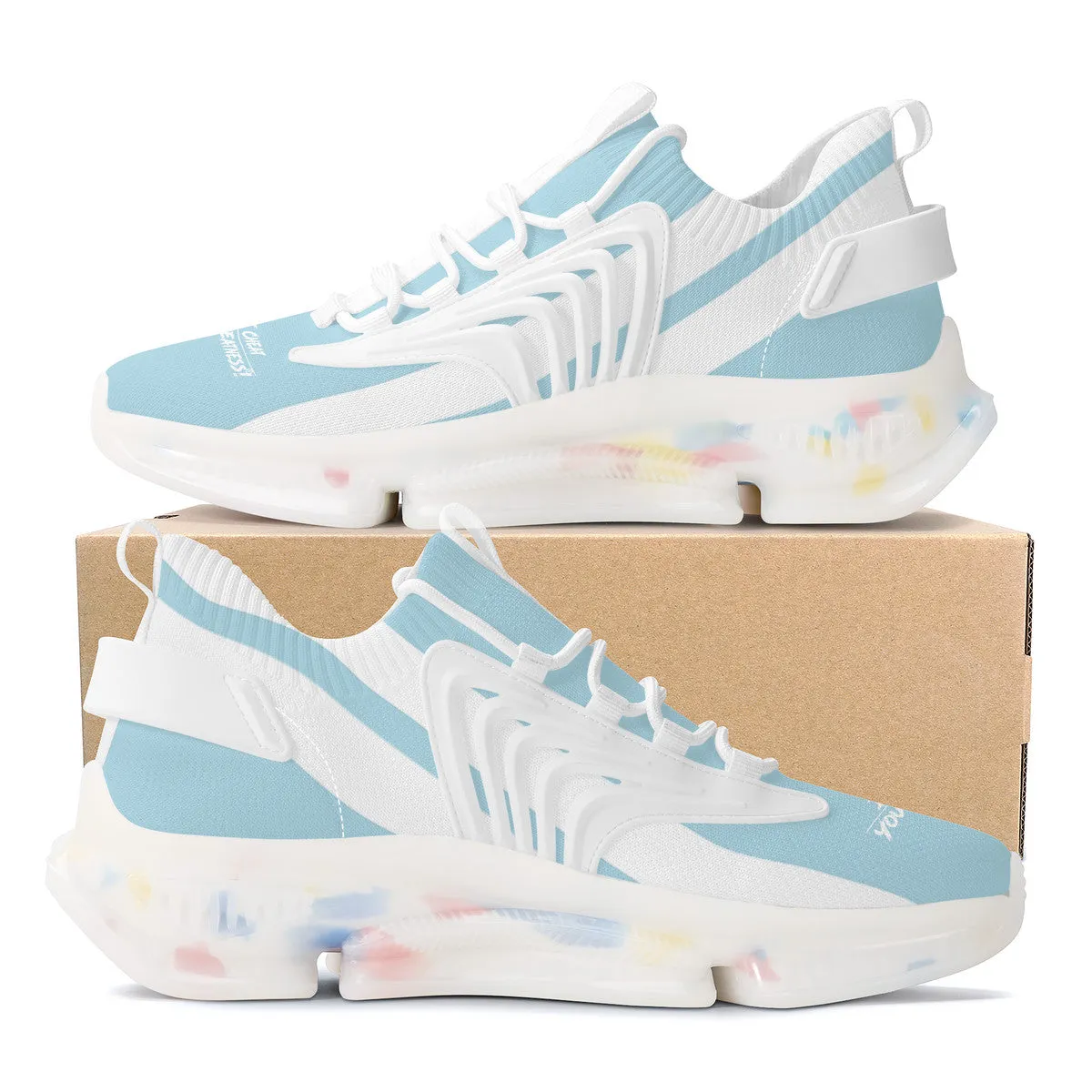 DCYG Air Max 50's  React Sneakers - White