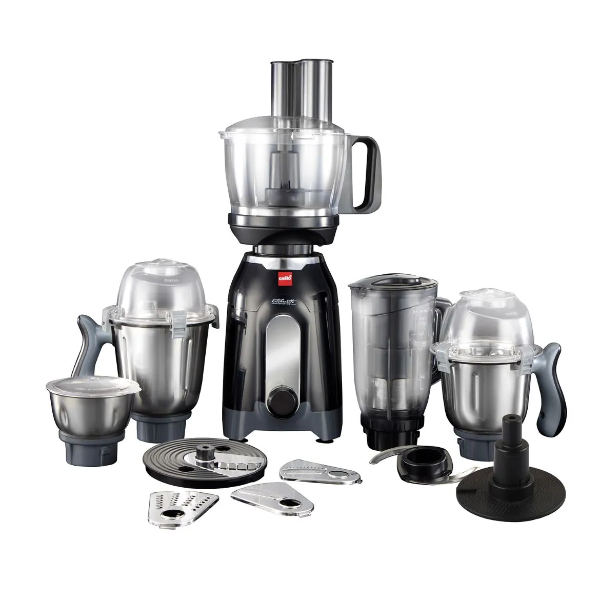 Discovery Chef Juicer Mixer Grinder with 5 Jars, 750W