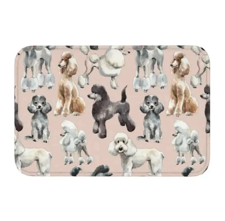 Door Mats many gorgeous designs “Poodle themed” Floor Mats Salon Home Office Kennels Grooming Base Mats Non Slip