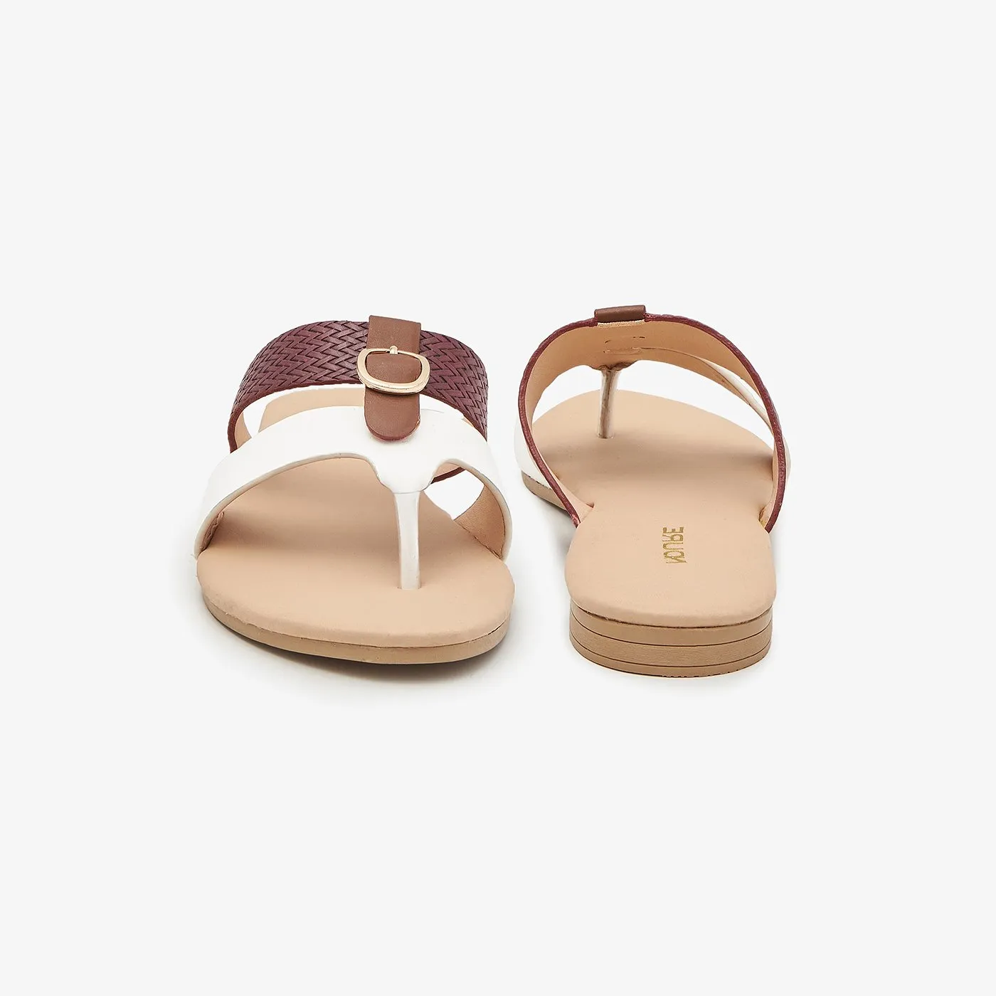 Double Strap Fancy Chappals