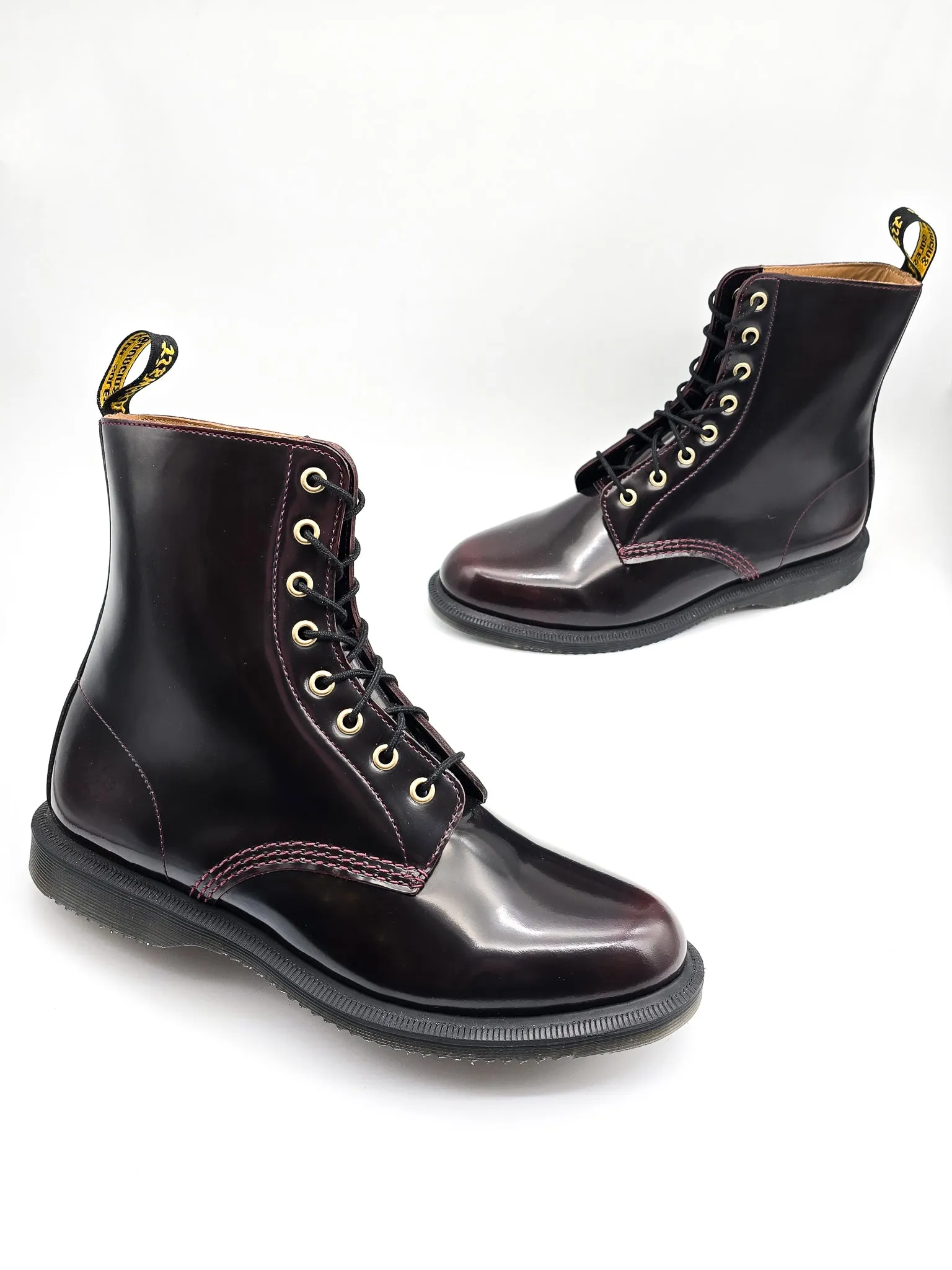 DR. MARTENS 1460 ELSHAM CHERRY RED ARCADIA