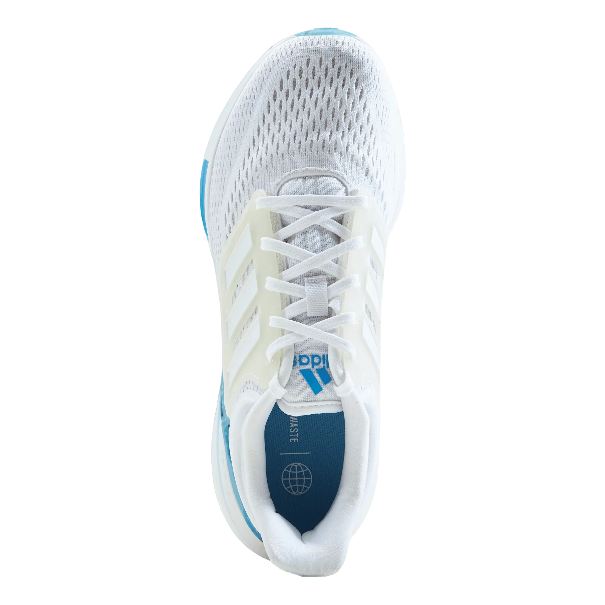 EQ21 Run Shoes Cloud White / Cloud White / Pulse Blue