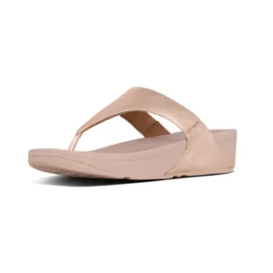 Fitflop Lulu Rose Gold Toe-Post Women's Sandals