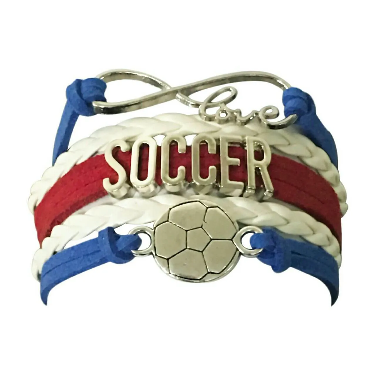 Girls Soccer Bracelet - 12 Team Colors