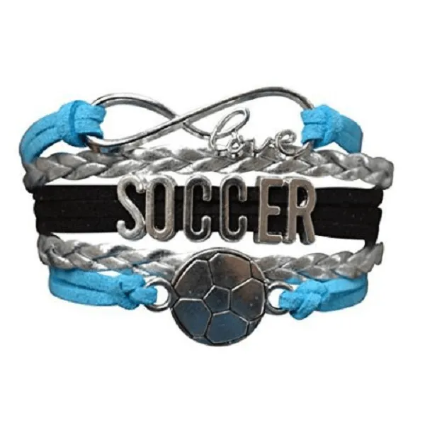 Girls Soccer Bracelet - 12 Team Colors