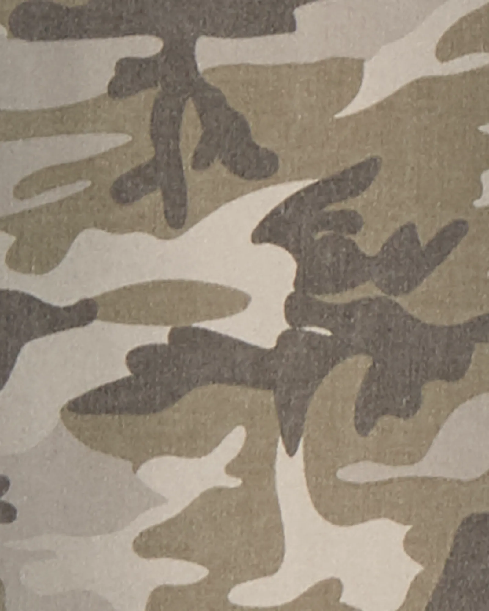 Gowanus Camo Print Jean with Double Zipper Detail | Olive Green