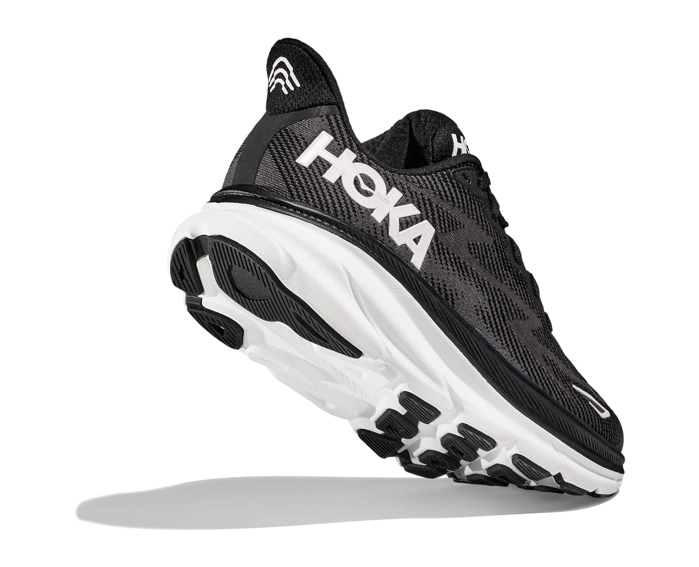 Hoka Men's Clifton 9 - Black/White