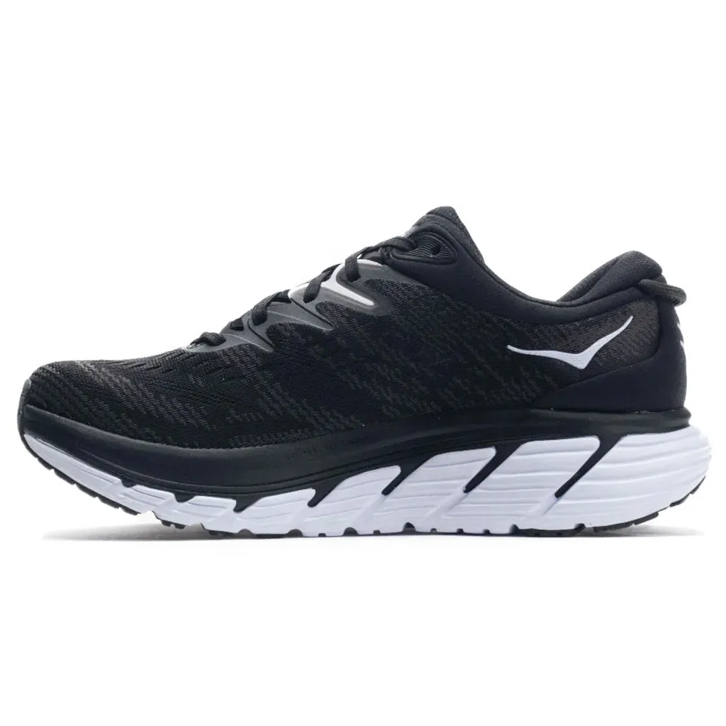 Hoka Mens Trainers Gaviota 4 Casual Lace-Up Low-Top Running Mesh - UK 8.5