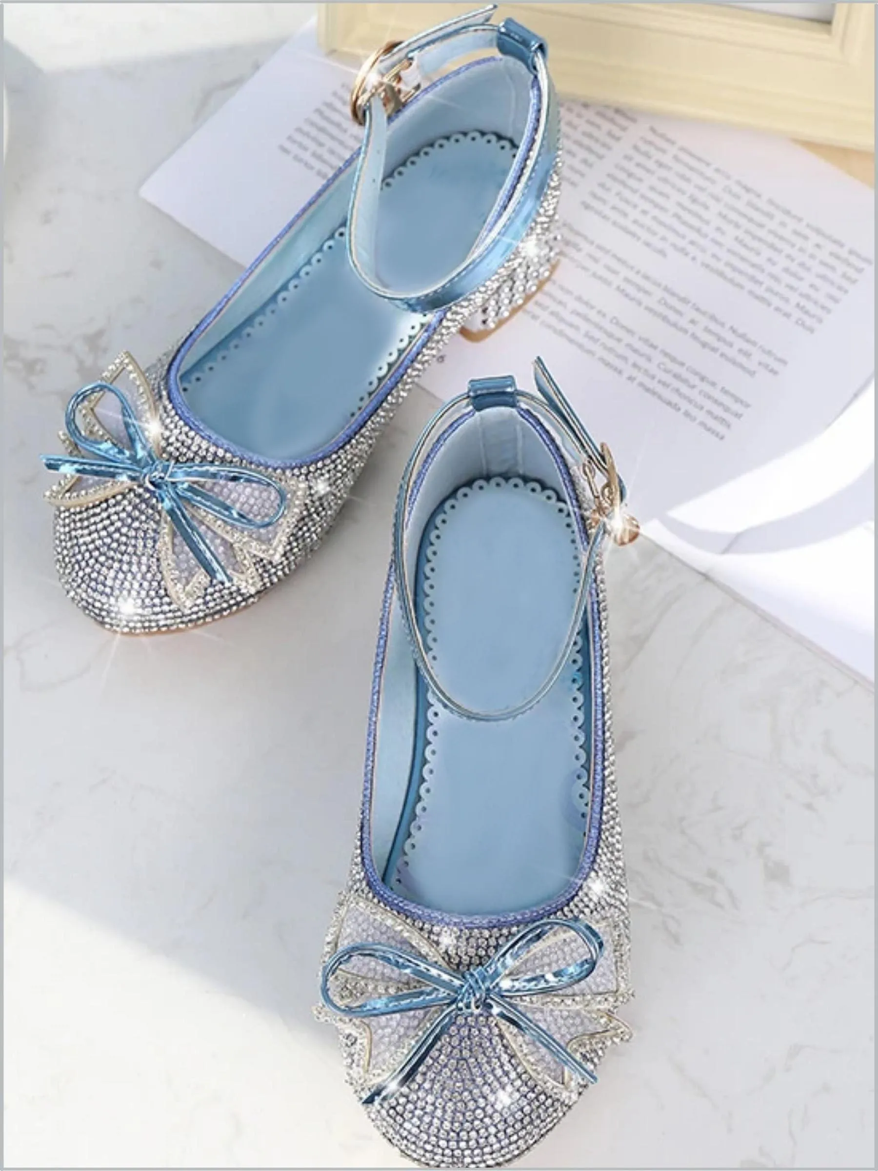 Ice Queen Inspired Princess Flats By Liv and Mia