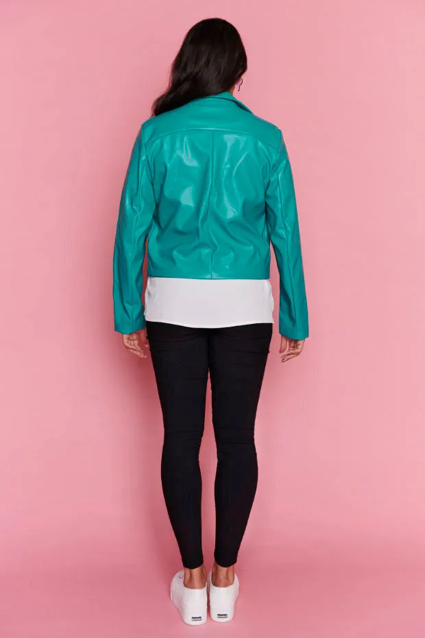 Jasmine Teal Jacket