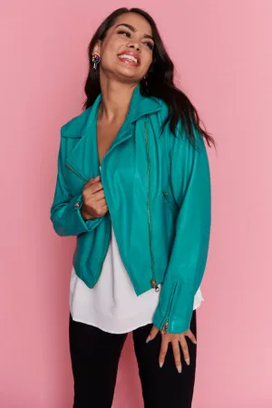 Jasmine Teal Jacket