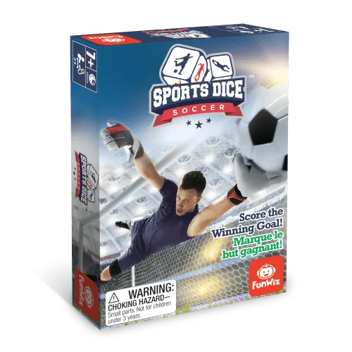 Jeu Sport Dice soccer (7 ans et plus, 2 à 4 joueurs)