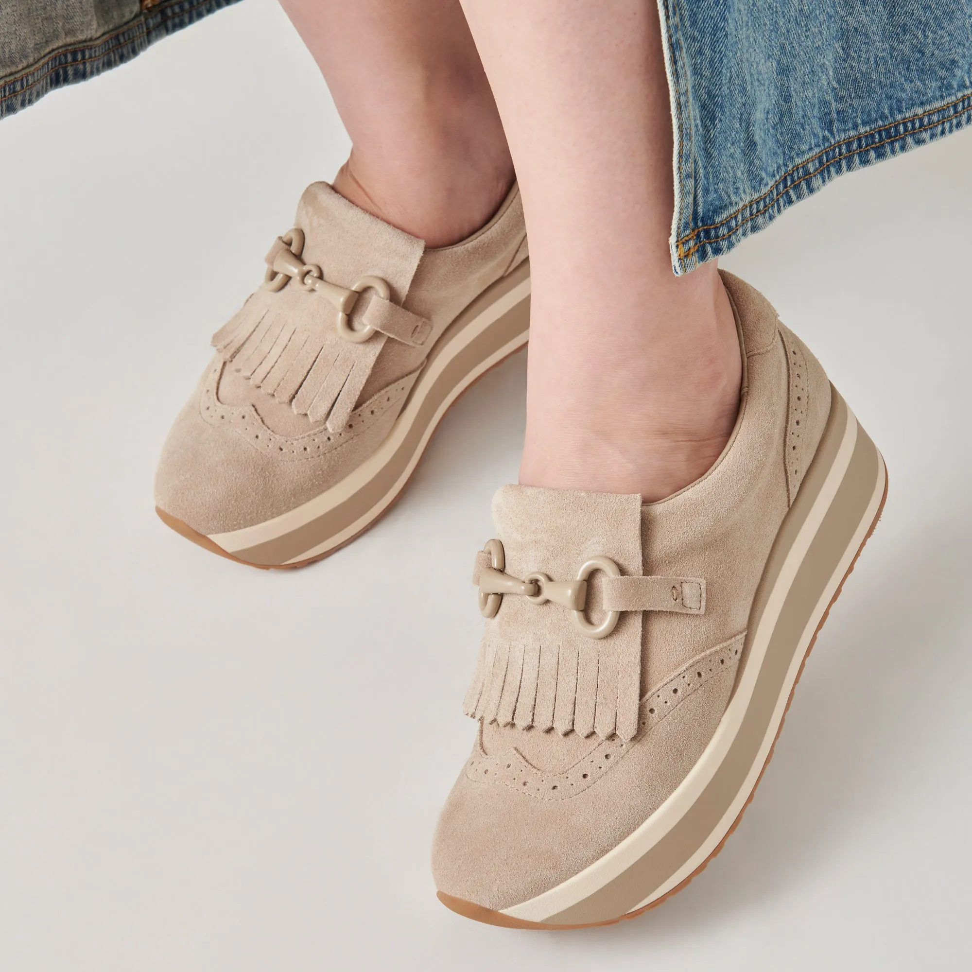 JHAX SNEAKERS ALMOND SUEDE